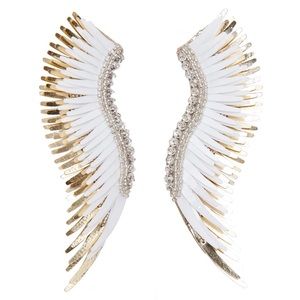 Mignonne Gavigan MADELINE EARRINGS WHITE GOLD